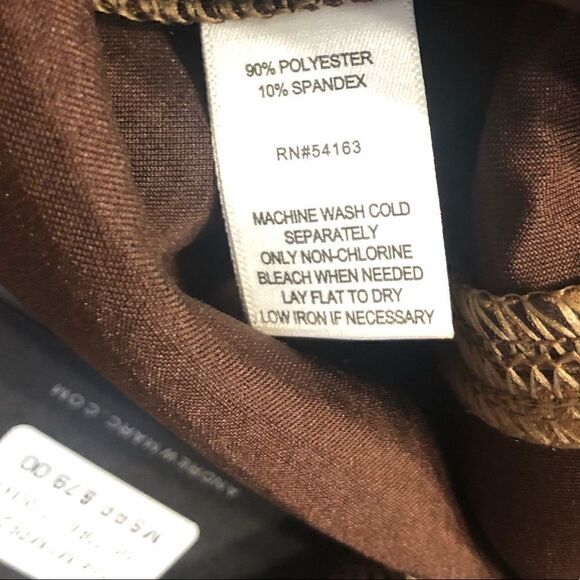 NWT MARC NEW YORK Full Control Waistband Leggings in Tobacco Snake Color Small - Picture 13 of 14